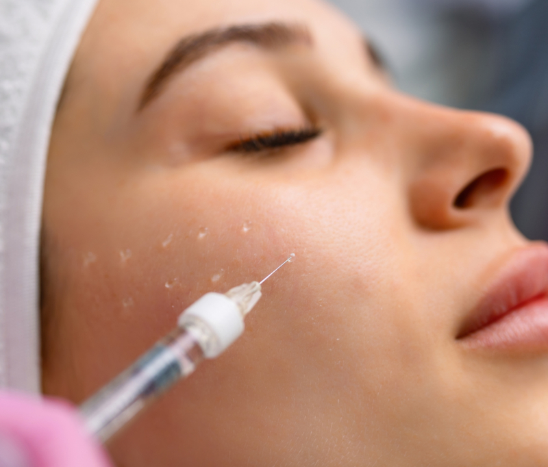 Skinbooster mit Hyaluron